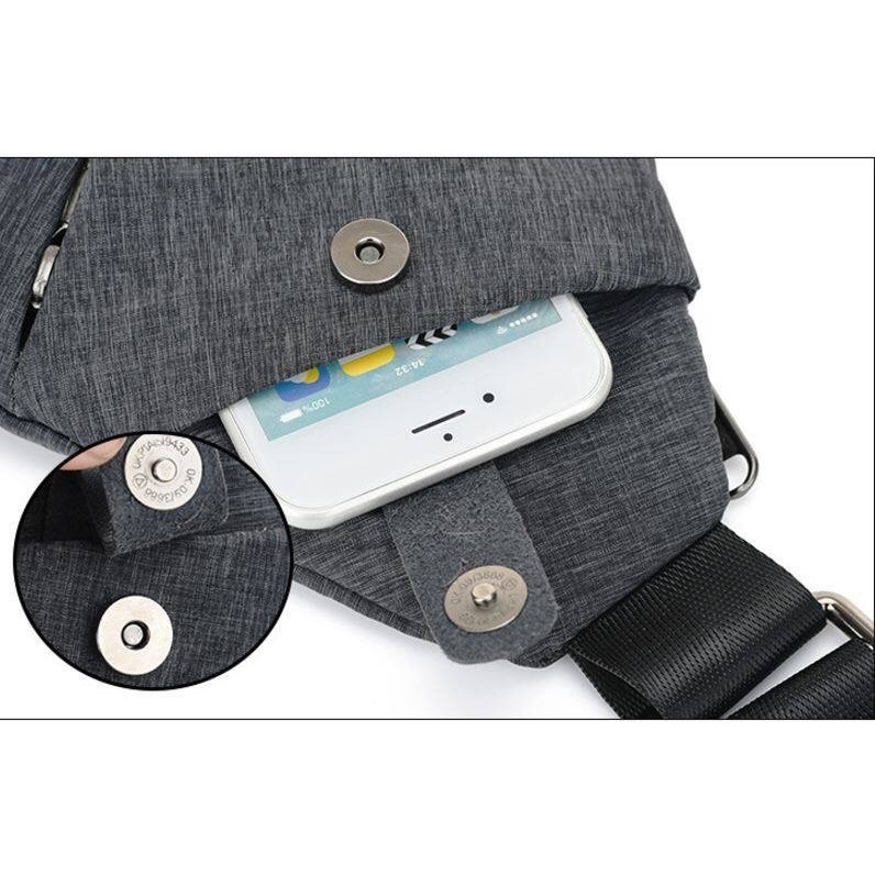 [TẶNG LÌ XÌ NƯỚC HOA]Túi đeo chéo chống trộm chống nước thông minh- Bảo hành 6 tháng | BigBuy360 - bigbuy360.vn