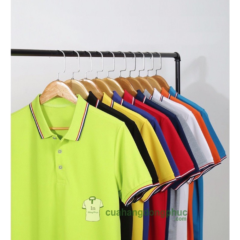 Áo thun Polo GẤU 194 Cá Sấu Viền Cổ Unisex vải cá sấu Poly co dãn 4 chiều dày dặn form gerular fit | BigBuy360 - bigbuy360.vn
