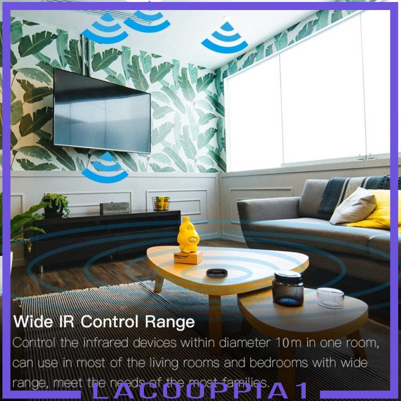 [LACOOPPIA1] WiFi Infrared Wireless Smart IR Remote Controller Hub Universal Real-time