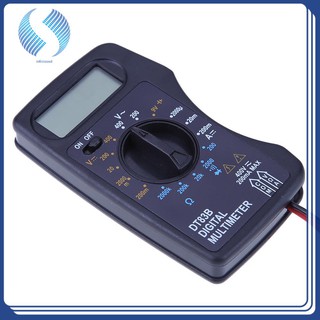 Portable Digital Multimeter Mini Pocket Ammeter Voltmeter Current Voltage Ohm Meter Battery Test