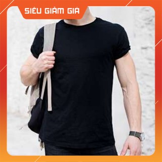 Áo thun trơn trắng đen cotton 🔥GIÁ XƯỞNG🔥 Áo thun tay ngắn cotton trắng đen basic xưởng VN