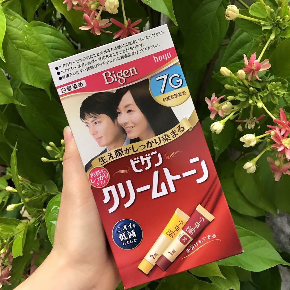 Thuốc nhuộm tóc Bigen - Phủ Bạc 100% Thảo Dược Nhật Bản