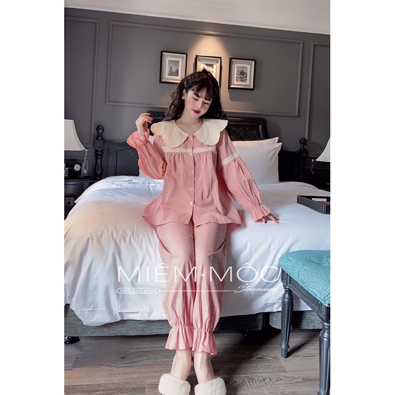 🌸SALE🌸Set ngủ ulzzang tiểu thư nhập hàng cao cấp (ảnh thật và clip) | BigBuy360 - bigbuy360.vn
