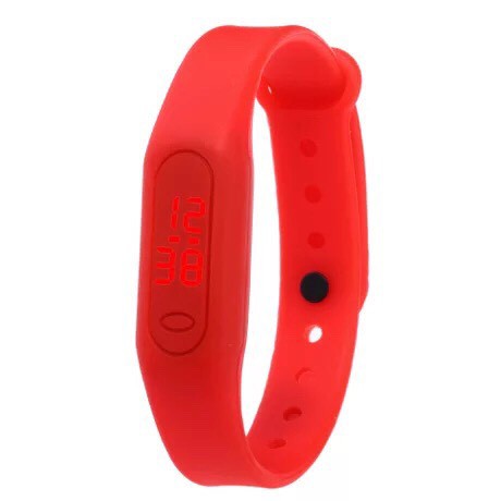 Đồng hồ led nam nữ chống nước chống xước tốt dây silicon dẻo dai thời trang trẻ | BigBuy360 - bigbuy360.vn