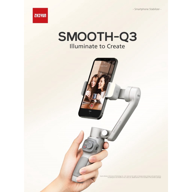 Gimbal chống rung Smooth Q3 cho điện thoại | Chính Hãng