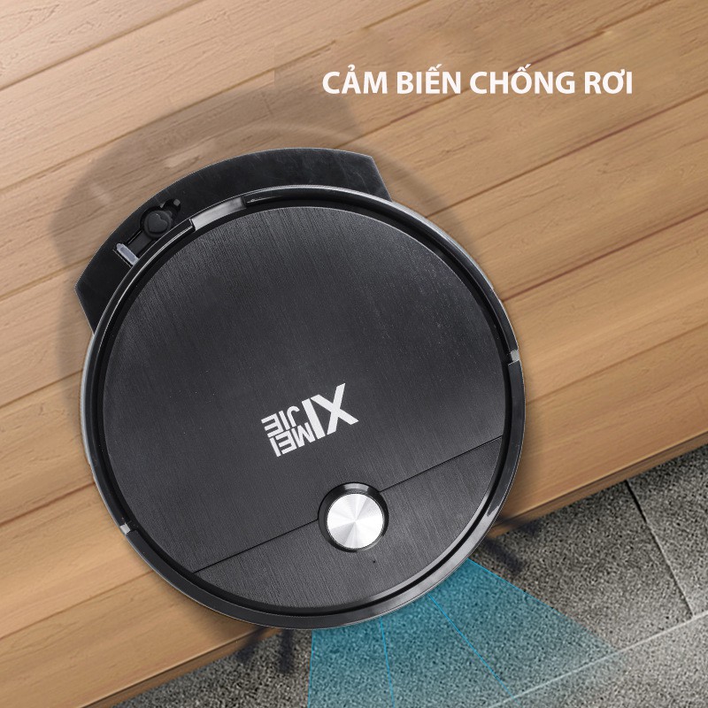 [Mã ELTECHZONE giảm 6% đơn 500K] Robot hút bụi lau nhà XIMEIJIE 2021 cảm biến chống rơi bồn nước riêng