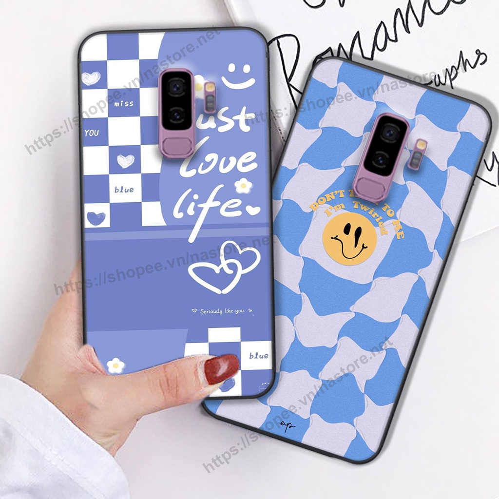 Ốp lưng Samsung S9 / S9 Plus / S9+ trái tim mặt cười, gấu cute thể thao cá tính