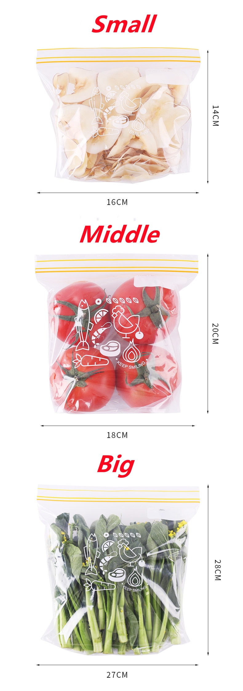 Túi Zip Đựng Thực Phẩm Tiện Lợi&-&*&-&& | BigBuy360 - bigbuy360.vn