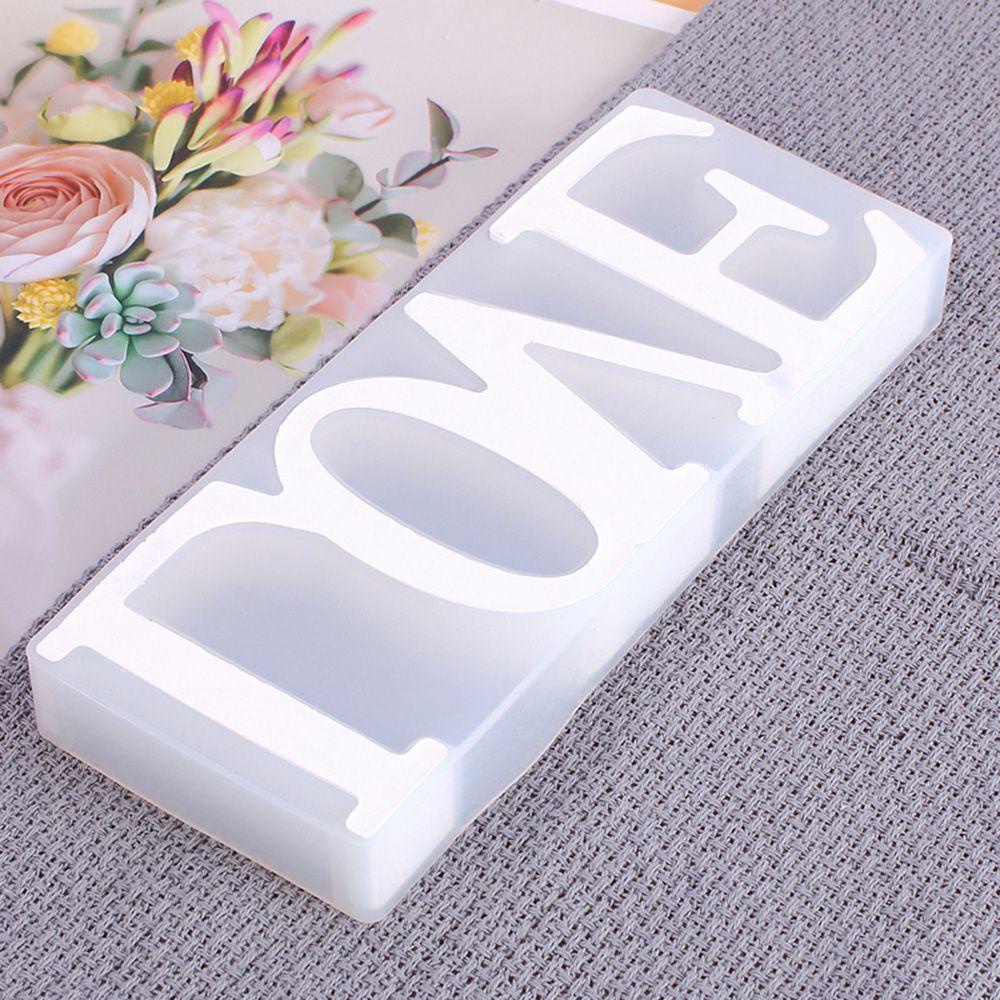 Khuôn Silicone Làm Chữ Handmade Trang Trí Nhà Độc Đáo
