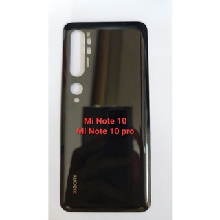 Nắp lưng xiaomi Mi Note 10 / Mi Note 10 pro (máy màn cong)