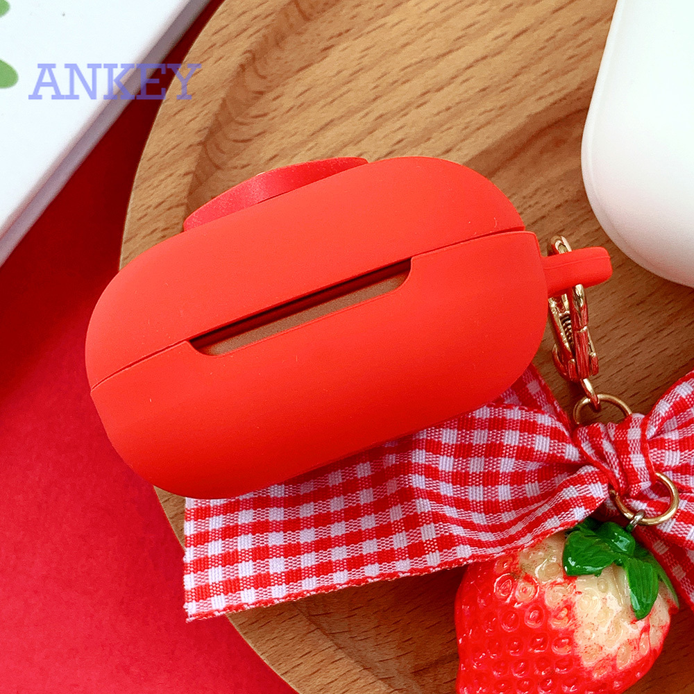 Case for Samsung Galaxy Buds Live / Buds Pro / Buds2 Vỏ bọc bảo vệ hộp sạc tai nghe không dây có vòng móc khóa