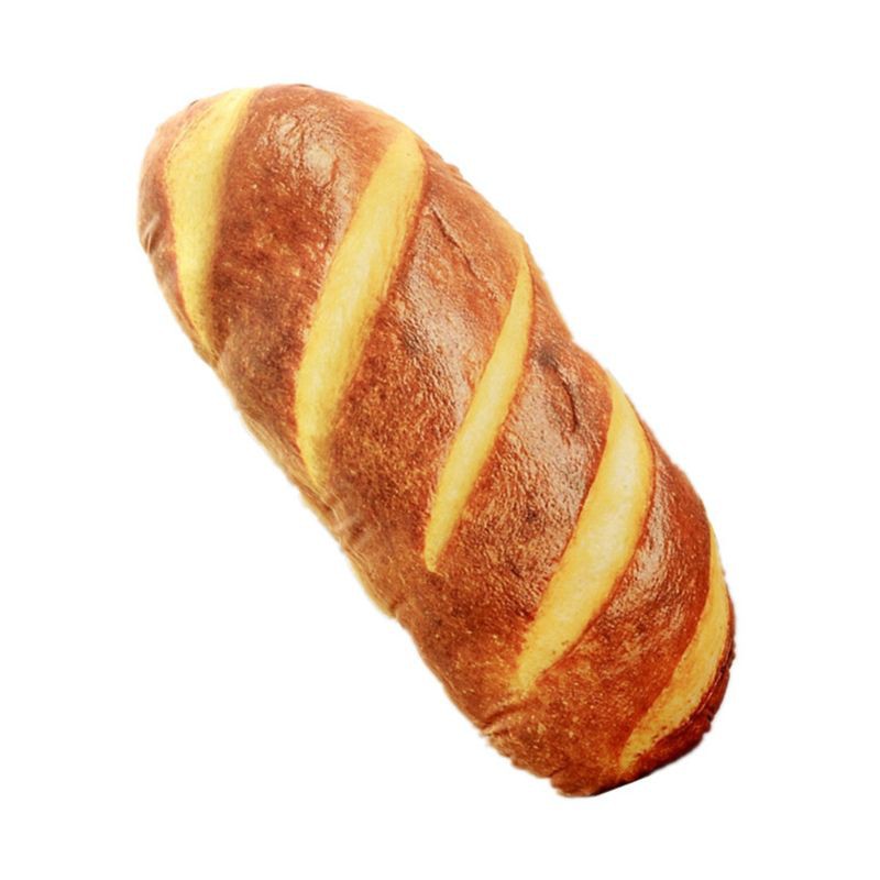 Gối Ôm Hình Bánh Mì 3d Mềm Mại