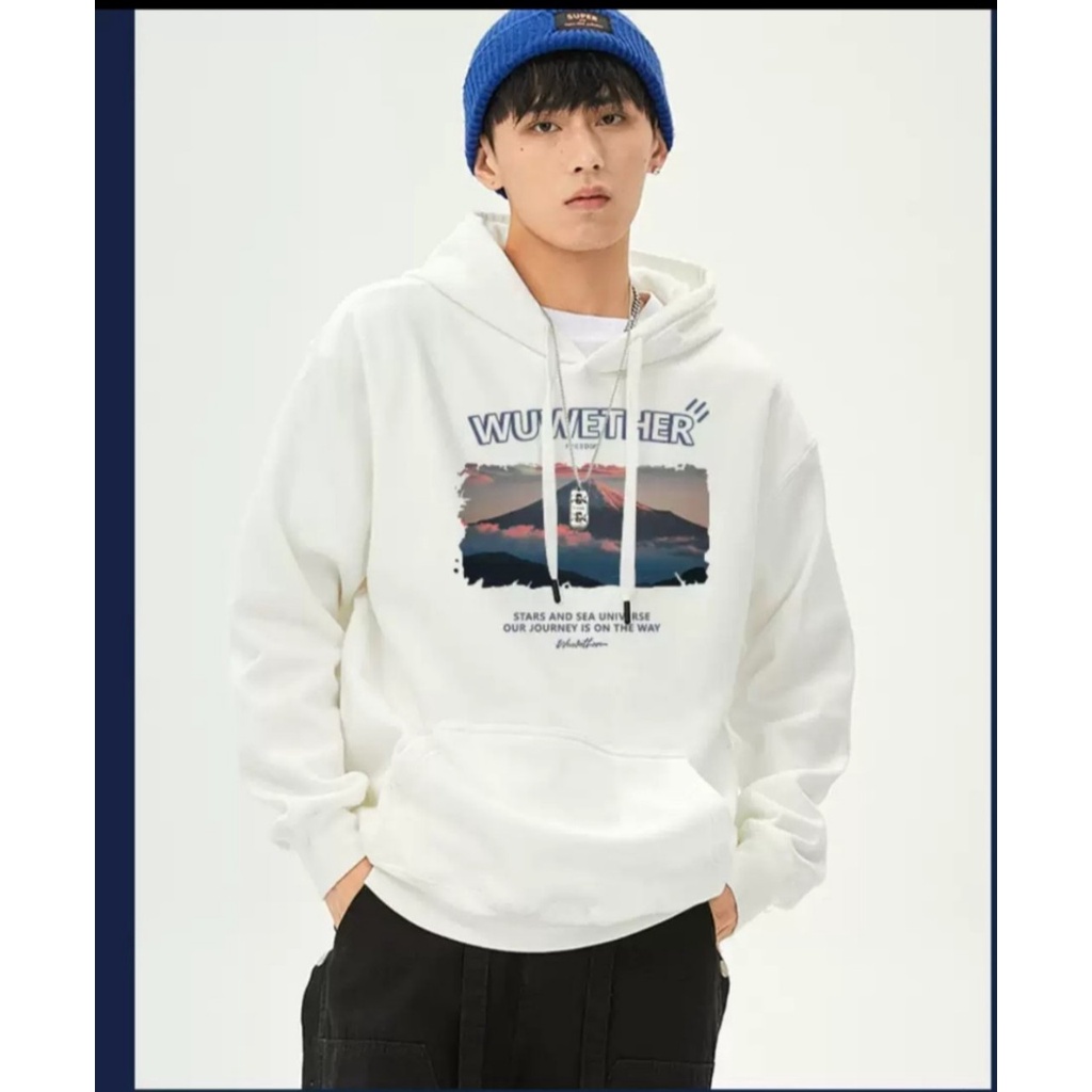 Áo Hoodie Nỉ Mũ Trùm Đầu Phong Cảnh Fom Nam Nữ, Chất Liệu Dày Dặn Mịn Ấm Áp Thời Trang Trẻ Trung Sành Điệu