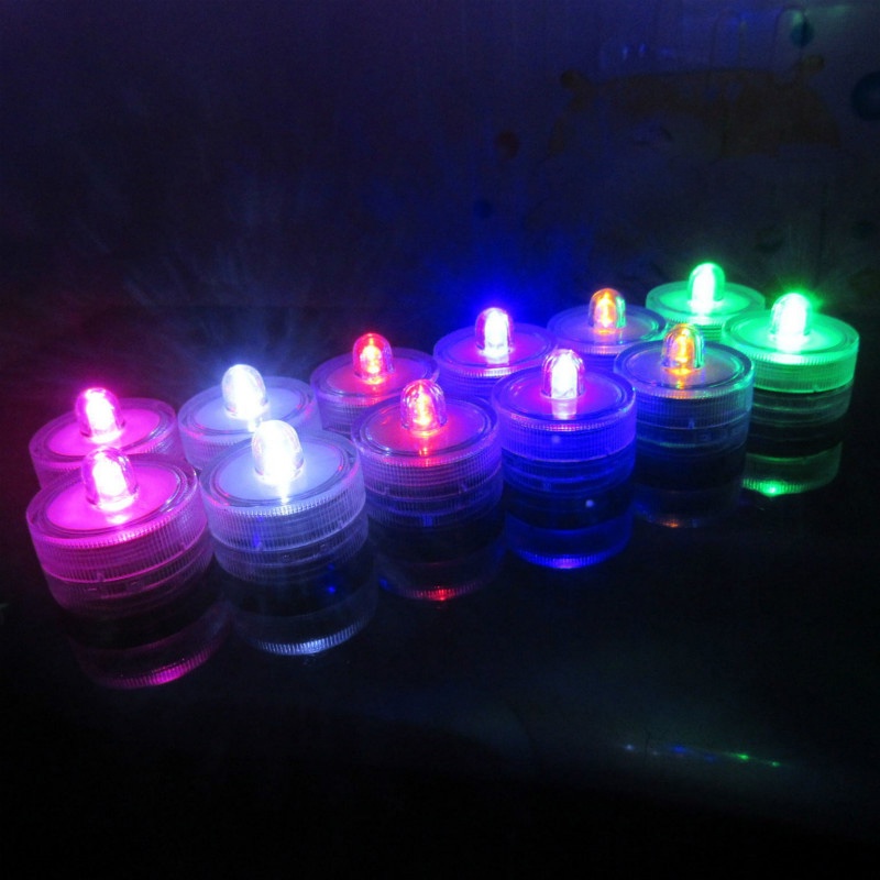Đèn LED dạng nến trang trí bể cá không thấm nước