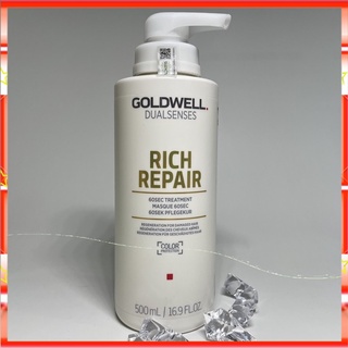 [Chính Hãng]DẦU HẤP PHỤC HỒI HƯ TỔN 60S GOLDWELL DUALSENSES RICH REPAIR 500ml