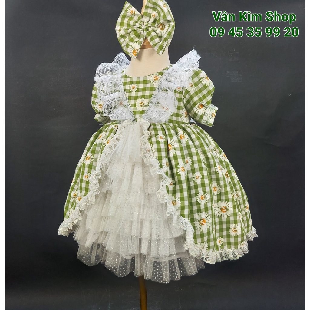 Đầm công chúa phong cách lolita cho bé gái