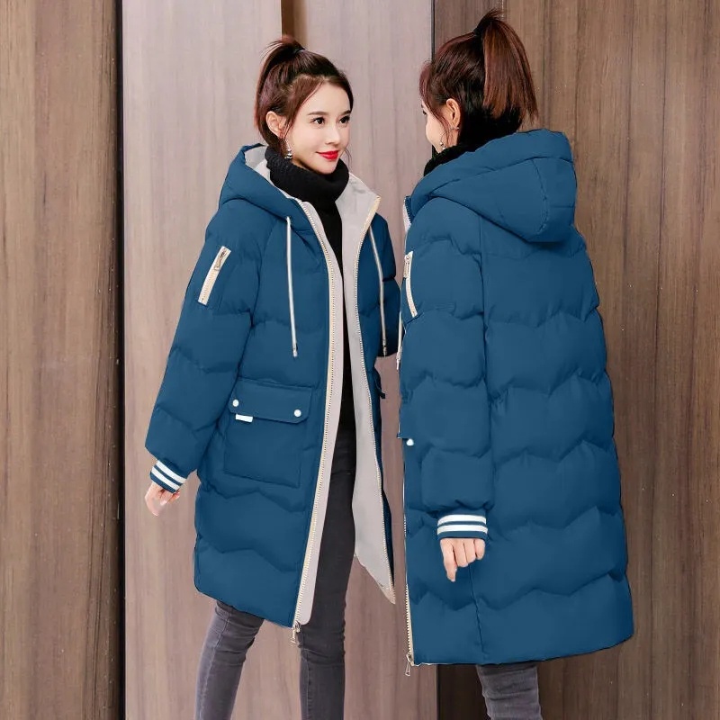 Áo Khoác Cotton Dày Có Nón Trùm Đầu Cỡ Lớn 40-90KG C9444