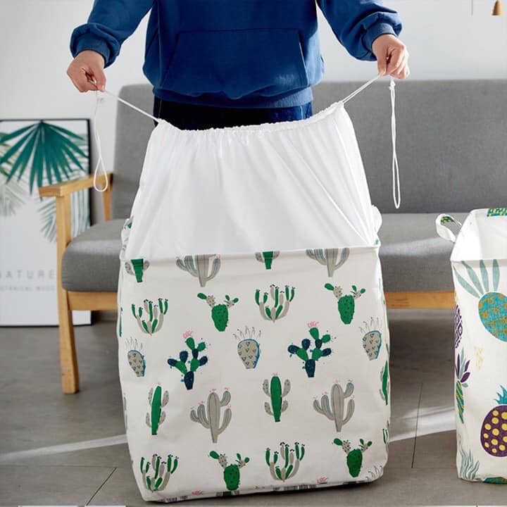 TÚI ĐỰNG CHĂN, QUẦN ÁO DẠNG VUÔNG DUNG TÍCH LỚN - 100L