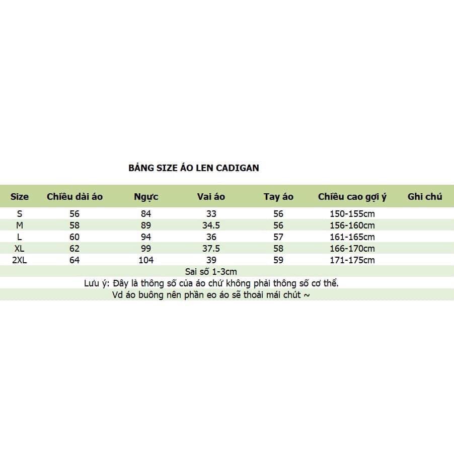 [Có sẵn] Áo len Cadigan Quảng Châu đẹp | BigBuy360 - bigbuy360.vn