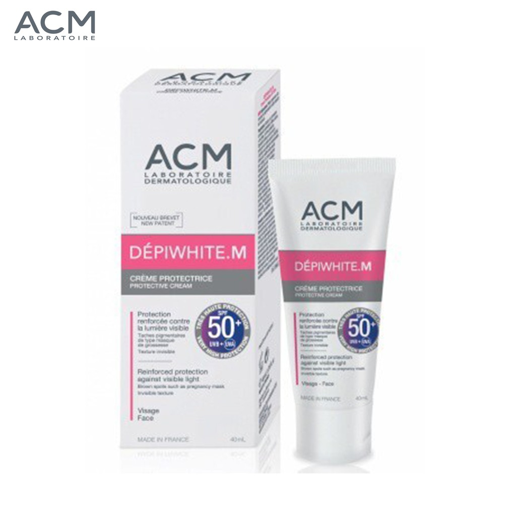 ACM Kem Chống Nắng Giảm Nám &amp; Sạm Da Depiwhite M Protective SPF50+ 40ml