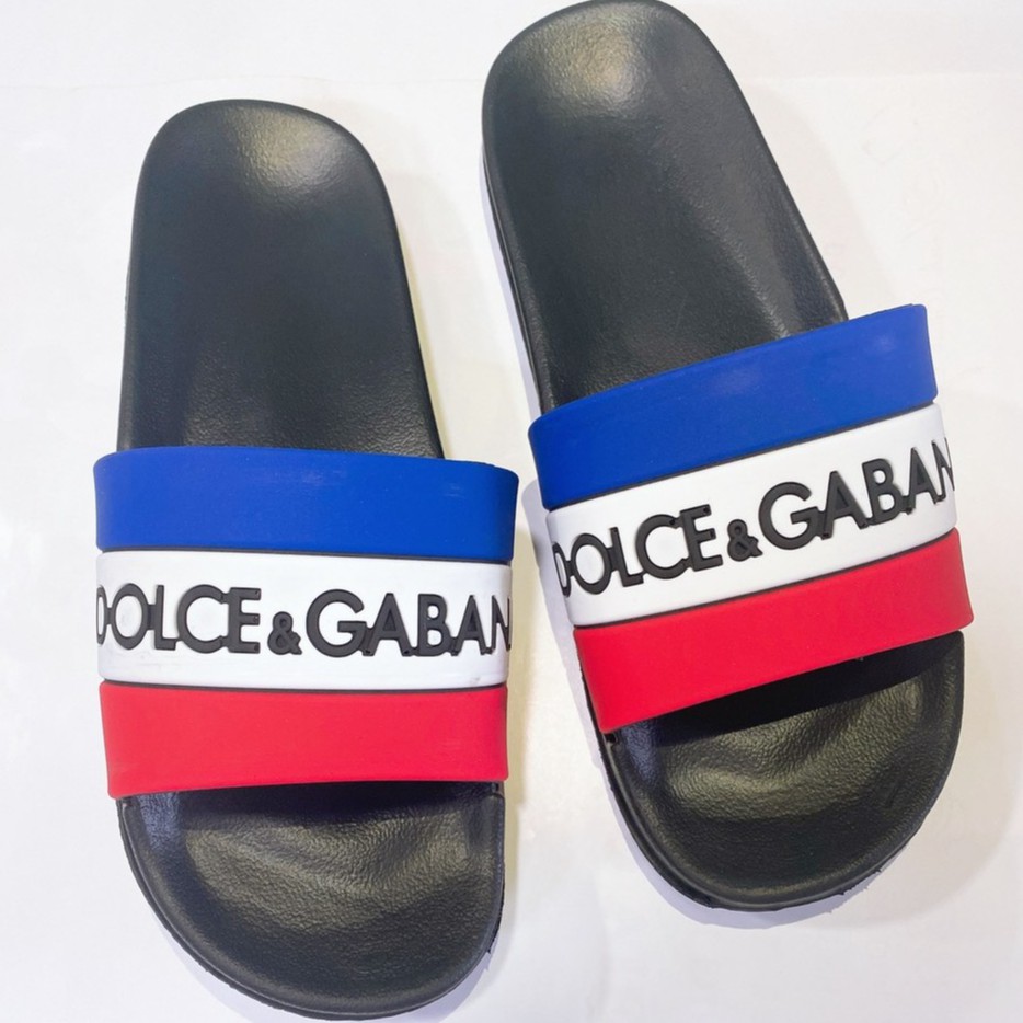 Dép Quai Ngang Nam Nữ DOLCE &amp; GABBANA Cao Cấp Kiểu Dáng Thời Trang Full Size