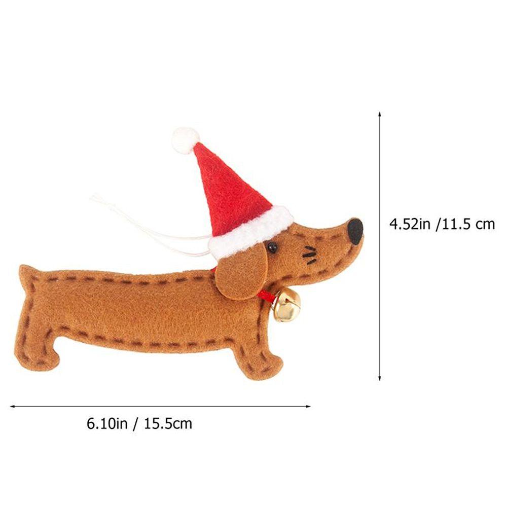 Chú Chó Dachshund DIY Trang Trí Cây Thông Giáng Sinh Năm Mới