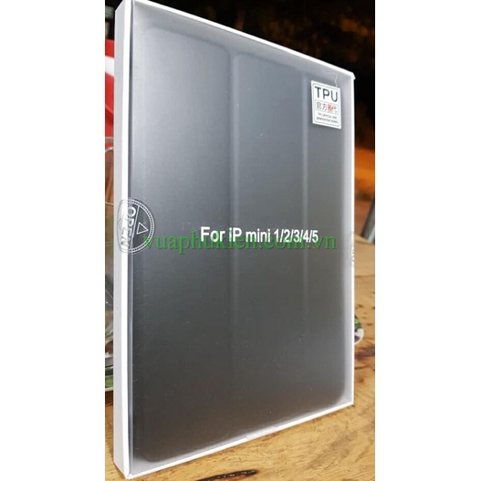Vỏ bao da TPU cao cấp Smart Case iPad Pro 11 inch 2018/2020, Air 1/2/3/4 , Gen 7/8 10.2, iPad Mini