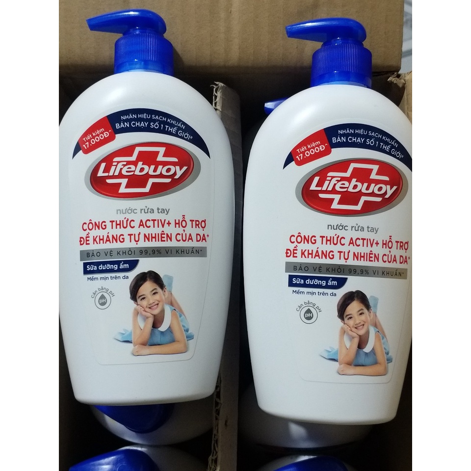 Nước rửa tay Lifebuoy bảo vệ 500g