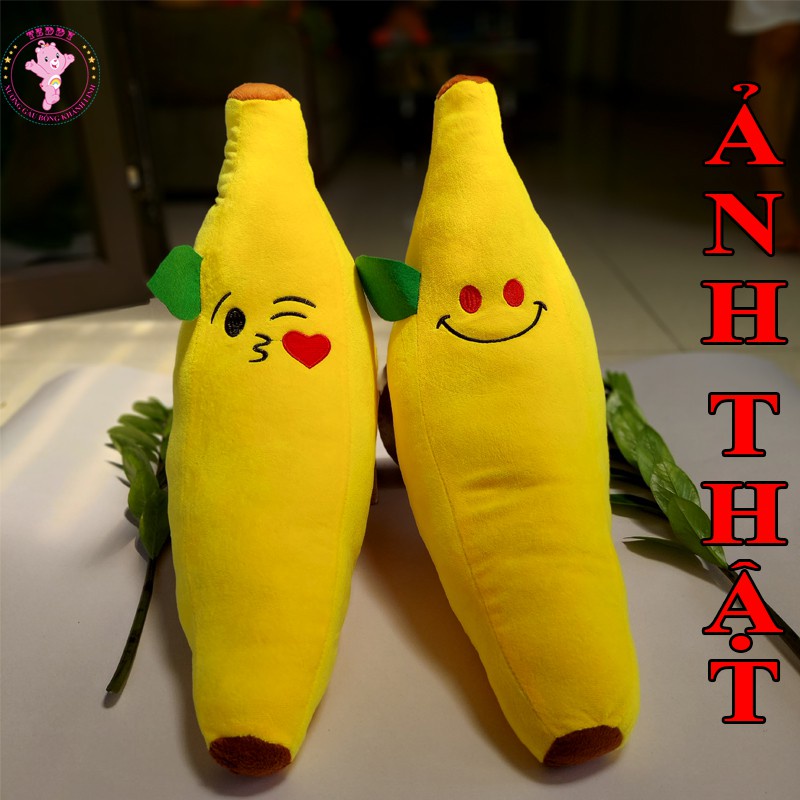 Gấu Bông Hình Quả Chuối Siêu Xinh Size 60Cm Loại 1 Quà Tặng Ý Nghĩa Cho Bạn Bè