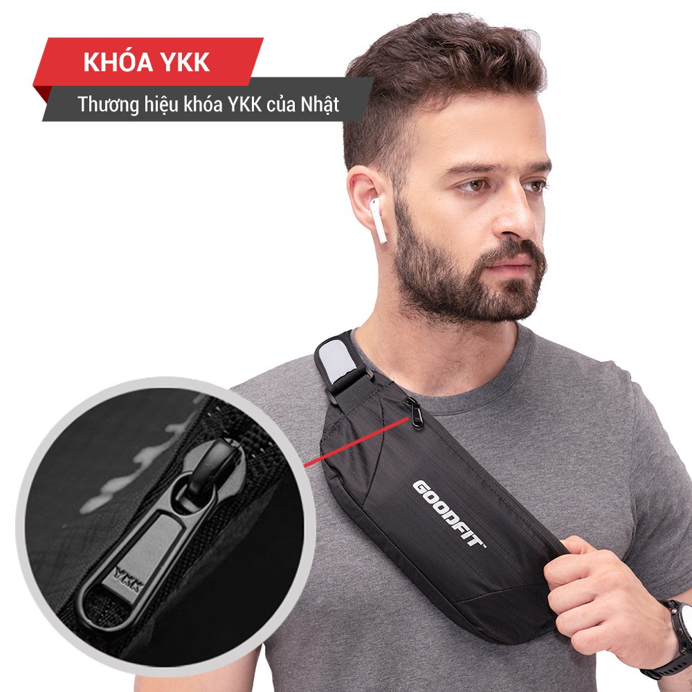 Túi chạy bộ chống nước, đựng điện thoại GoodFit nhiều ngăn, thoáng khí GF103RB