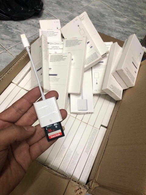 ĐẦU ĐỌC THẺ NHỚ SD CHO ĐIỆN THOẠI IP5-IP14,MÁY TÍNH BẢNG