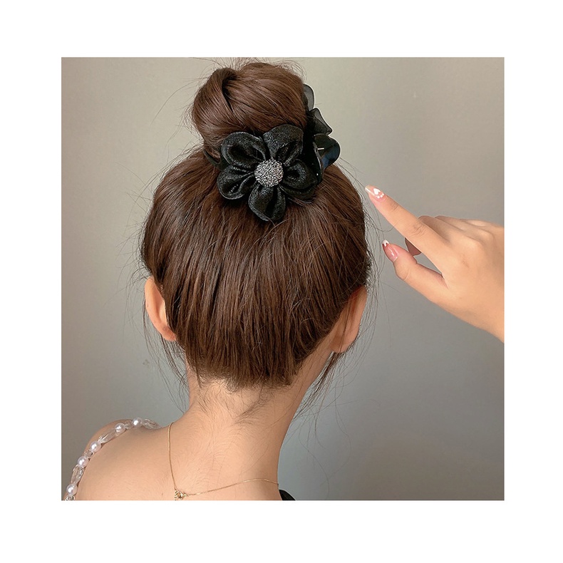 Kẹp tóc càng cua hình hoa 5 cánh phong cách Hàn Quốc siêu đẹp