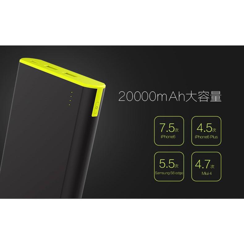 Sạc dự phòng 20000mAh Cola max ROCK S