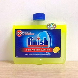 Nước Tẩy Rửa Máy Rửa Chén Finish Dishwasher Cleaner 250ml - Nước Vệ Sinh Máy Rửa Chén hương chanh– Chính Hãng