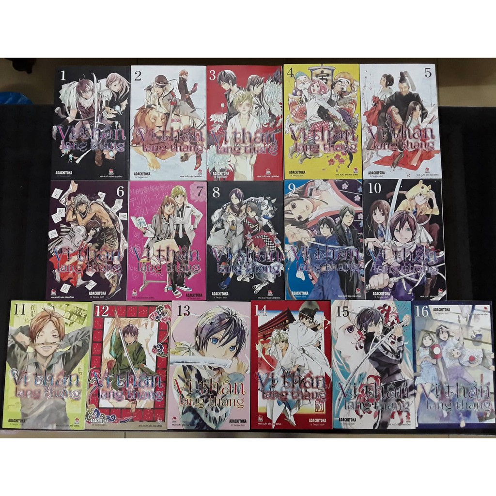 Combo truyện tranh 16+ - VỊ THẦN LANG THANG (tập 1-16)