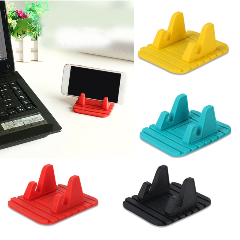 Giá đỡ điện thoại bằng silicon chống trượt tiện dụng cho xe hơi | BigBuy360 - bigbuy360.vn