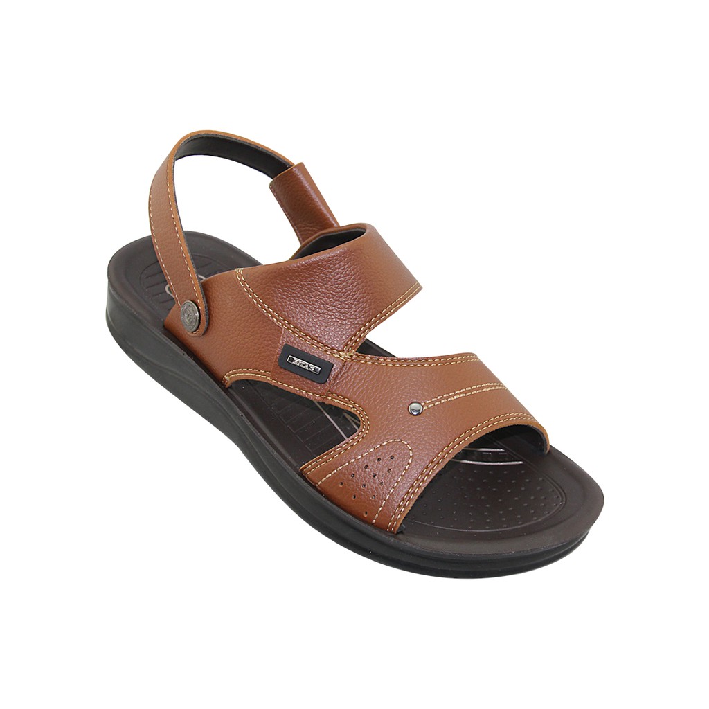 Sandal nam Bita's SUM.79 (Đen + Vàng bò)