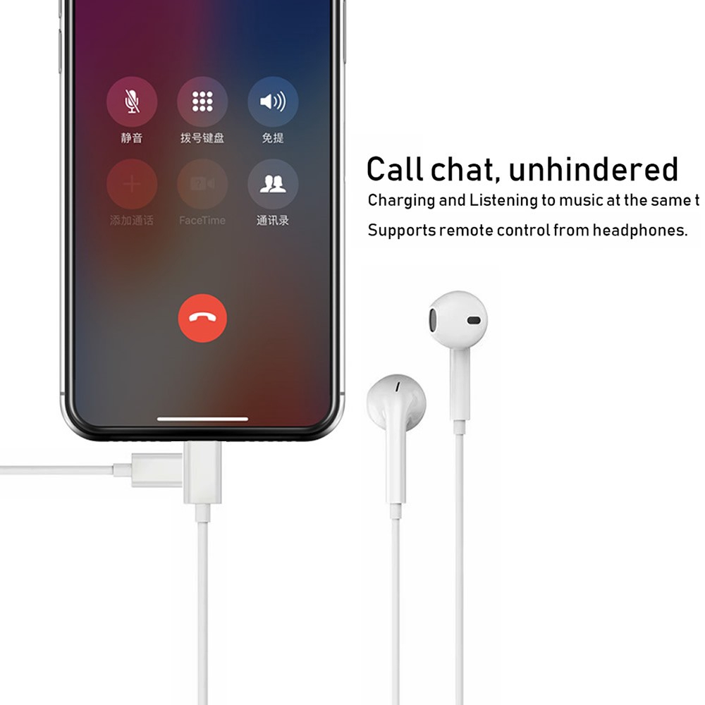 Tai nghe Bluetooth thể thao 2 trong 1 có mic cho iPhone 8 7 6s Plus | BigBuy360 - bigbuy360.vn