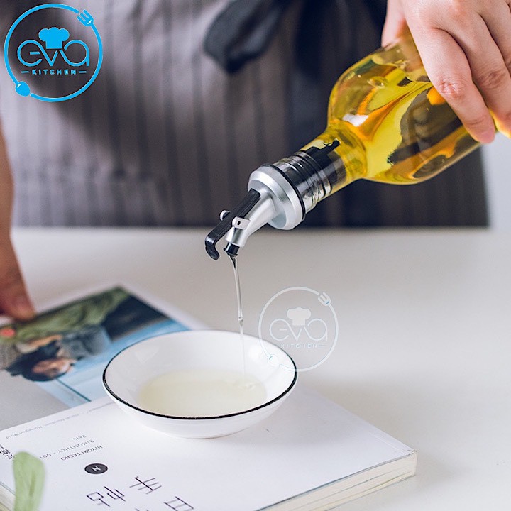 Combo 2 Chai Thuỷ Tinh Vuông Rót Gia Vị Rót Dầu OiL Can 500 ml Và 1000 Ml