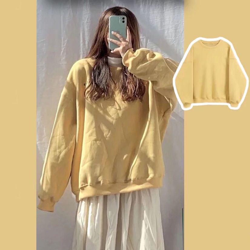 Set áo hoodie và chân váy chữ A thiết kế mới thời trang dành cho nữ (có bán lẻ)