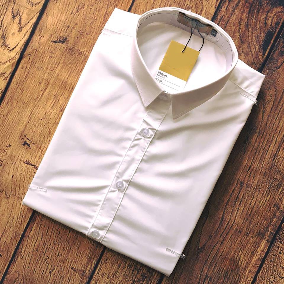 Áo Sơ Mi nam Đen và Trắng F8888 loại đẹp