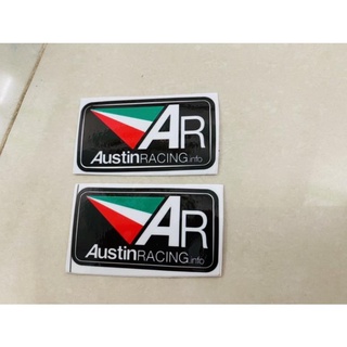 1 cặp logo AR decal giấy