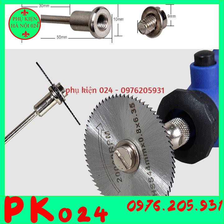 [XẢ KHO] Lưỡi Cắt Răng Cưa  Kèm Trục Cắt 3.2mm Chất Lượng Cao