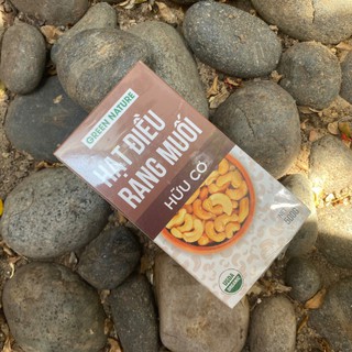 Hạt Điều Nature Green rang muối 500G
