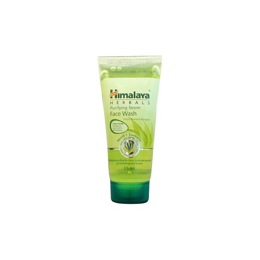 [Minisize] Sữa rửa mặt giảm mụn kiểm soát dầu Himalaya Purifying Neem Face Wash 15ml