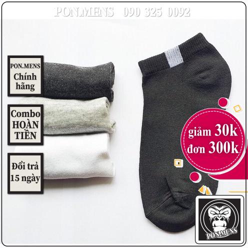 Tất nam cổ ngắn, vớ nữ cổ ngắn đẹp giá rẻ