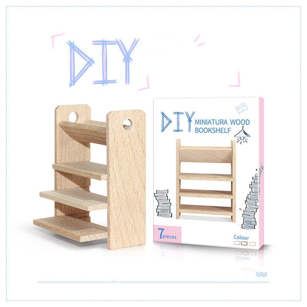 Mô Hình Kệ Sách Màu Cầu Vồng Dùng Trang Trí Nội Thất DIY