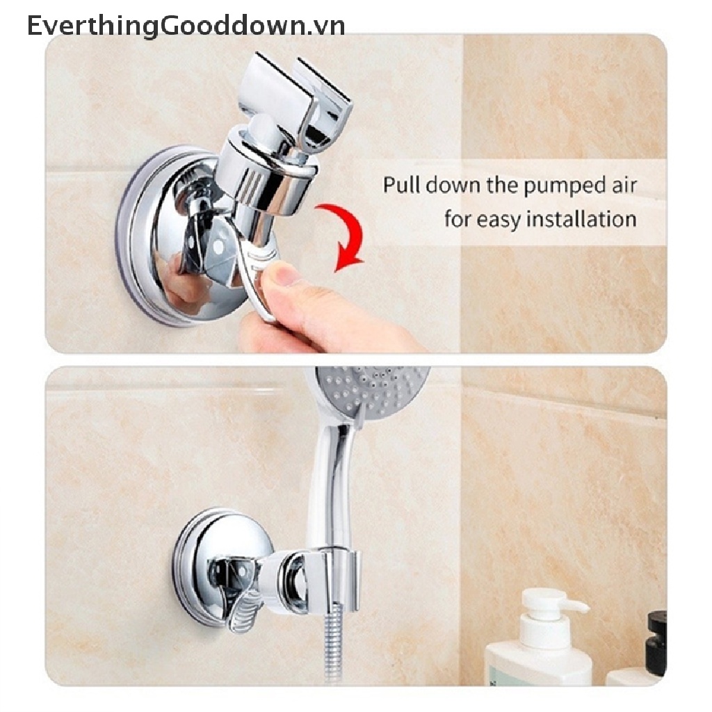Everthinggooddown 360°Giá Đỡ Vòi Hoa Sen Gắn Tường Nhà Tắm Tùy Chỉnh Tiện Dụng