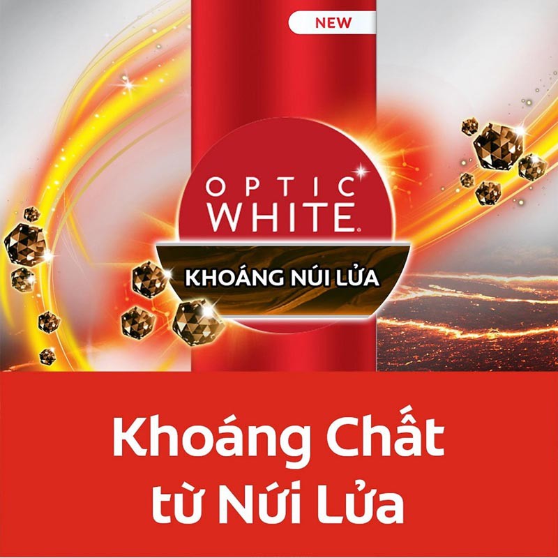 Kem Đánh Răng Colgate Plus Shine Làm Sáng Răng Optic White Plus Shine 100g