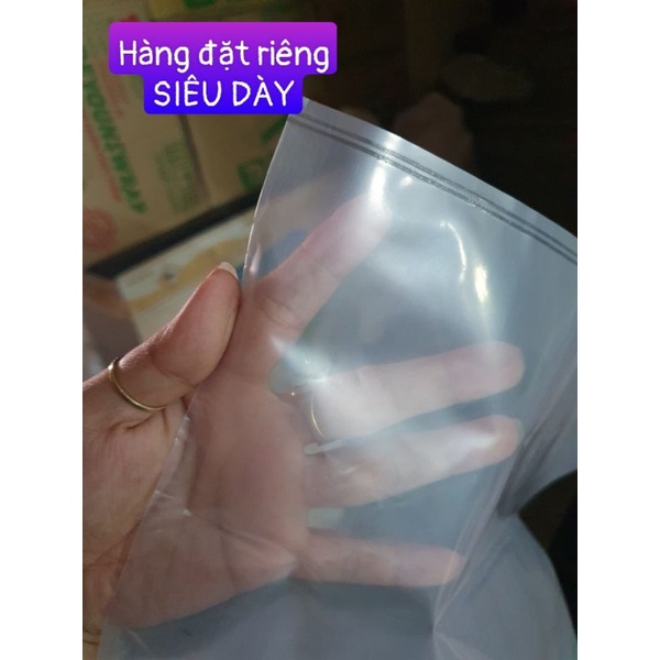 1kg Túi PE size SIÊU TO KHỔNG LỒ, hàng 4 dzem, có hàng SIÊU DÀY 7 dzem, size tính theo cm